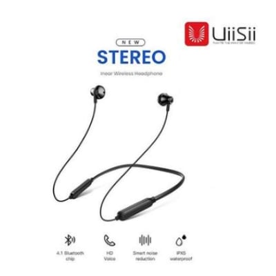 Picture of UiiSii BN22 Neckband Bluetooth Earphones-White