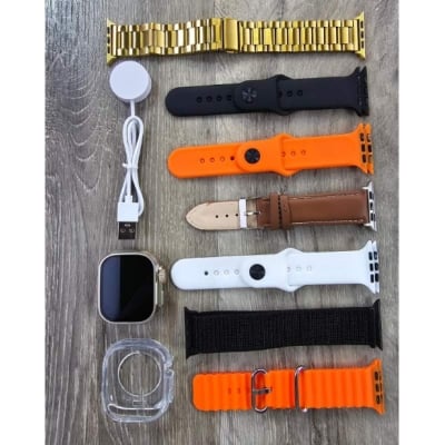 Picture of DT 900 Ultra SmartWatch With Free 7 Straps-Multicolor
