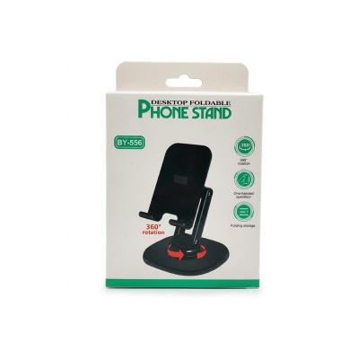 Picture of Adjustable Cell Phone Stand, Mobile Phone Stand For Desk With 360° Rotation-Black