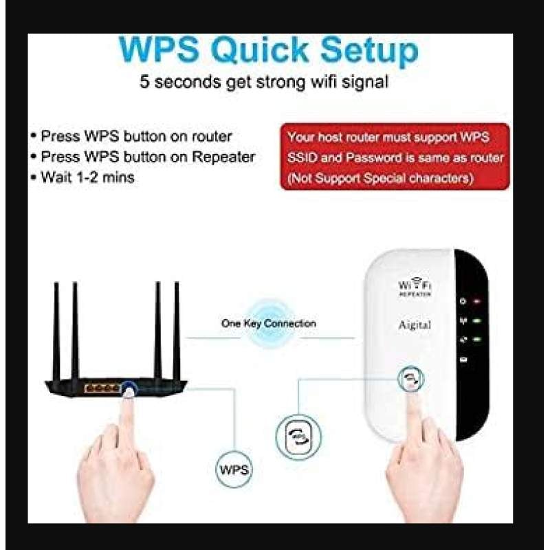 Picture of 300Mbps WIFI RE-PEATER For Home/Office Wireless Rep-eater-AR GADGET 24-White