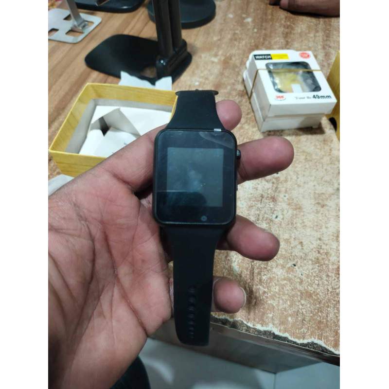 Picture of High-Performance - A1 Bluetooth phone smart watch - Black - Highly Durable - Upscaled Reliablity - Sleek Usage-Black