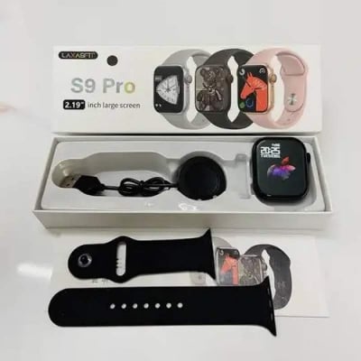 Picture of Smart Watch S9 Pro 2.01 Full Touch Bluetooth Calls Sleep Monitoring Multiple Sport Modes 100+ Dials Smartwatch For Android iOS-Multicolor