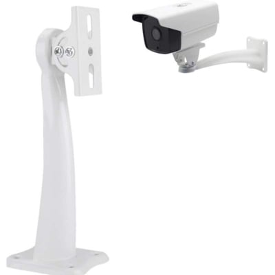 Picture of Universal CCTV Surveillance Camera Bracket Wall Mount Support Stand-White