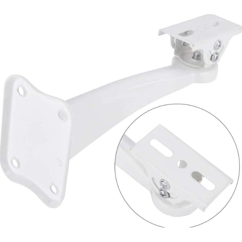 Picture of Universal CCTV Surveillance Camera Bracket Wall Mount Support Stand-White