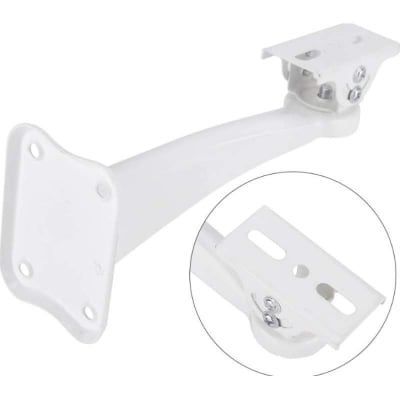 Picture of Universal CCTV Surveillance Camera Bracket Wall Mount Support Stand-White