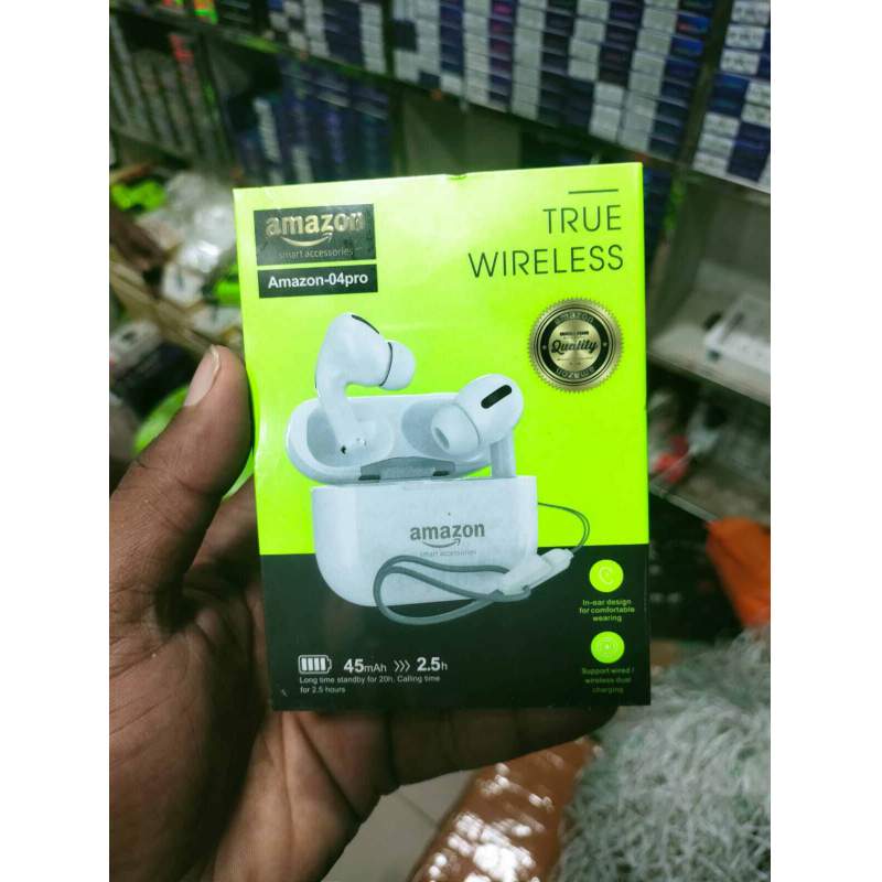 Picture of Amazon 04pro Airpodes True wereless earbuds-White