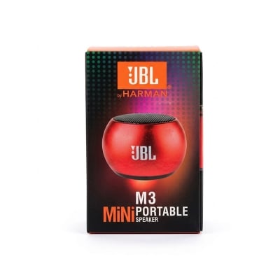 Picture of JBL M3 MiNi Portable Metal wireless Bluetooth Speaker with outstanding sound quality-Multicolor