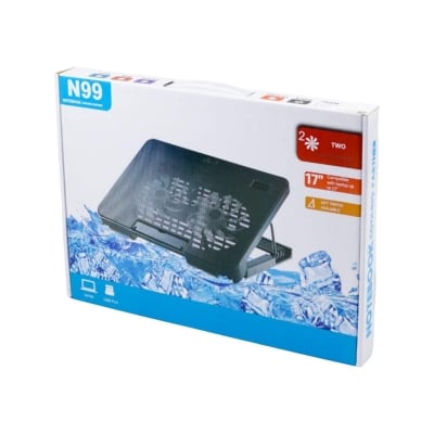 Picture of Cooling Pad For Laptop - N99 Cooling Pad - For Gaming and Working-Black