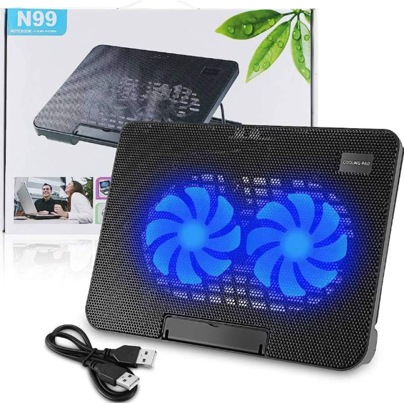 Picture of Cooling Pad For Laptop - N99 Cooling Pad - For Gaming and Working-Black