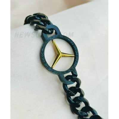 Picture of Men's Unique Design Stainless Steel Bracelet Men's Fashion Accessories Mercedes