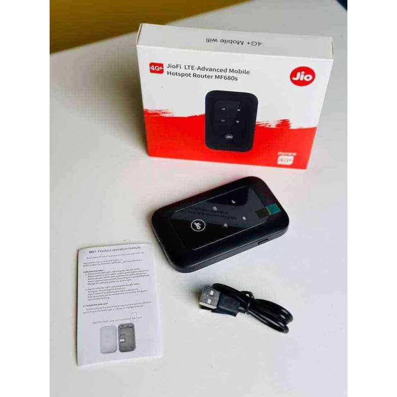 Picture of 4G Wifi Airport Router with Battery black colur-Black