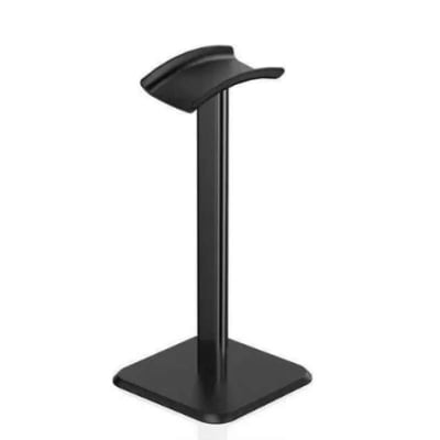 Picture of Headphone Bracket Hanger Black White Headset Earphone Hanger Holder Headphone Stand Desk Head Mounted Hook Display Holder Rack-Black