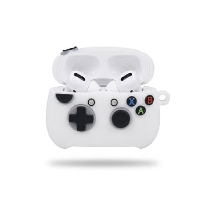 Picture of Video Game Controller Cover For Apple Airpods Pro/ Pro 2nd Gen Premium Earbuds Protective Cover (Headphone not included)-White