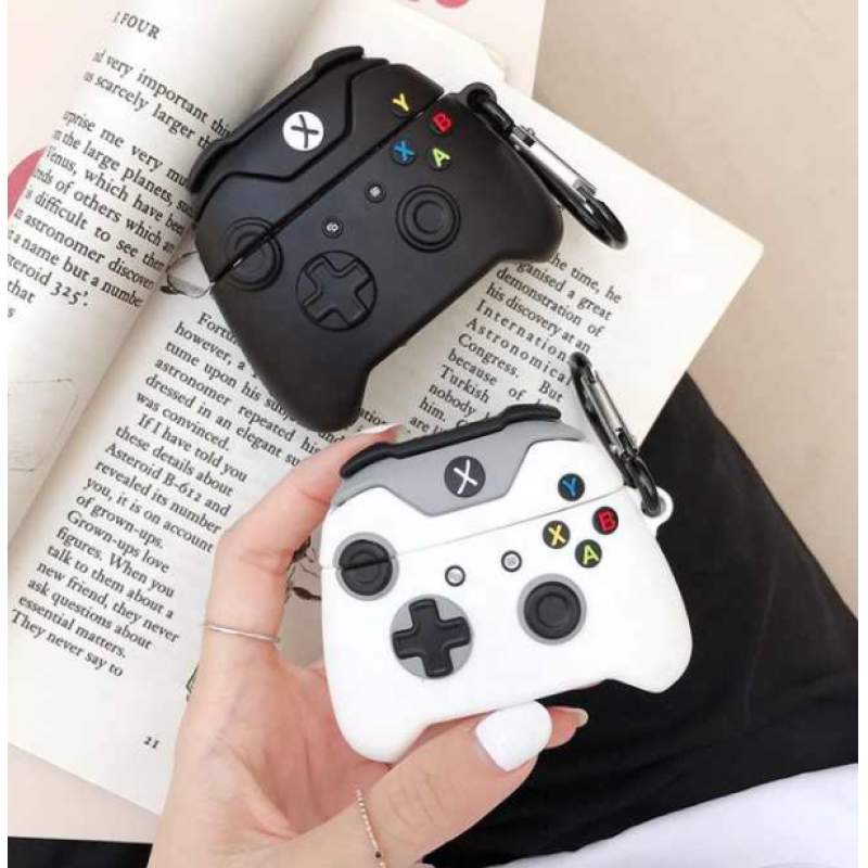Picture of Video Game Controller Cover For Apple Airpods Pro/ Pro 2nd Gen Premium Earbuds Protective Cover (Headphone not included)-White