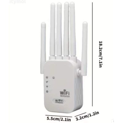 Picture of 300Mbps WIFI RE-PEATER For Home/Office Wireless Rep-eater-White