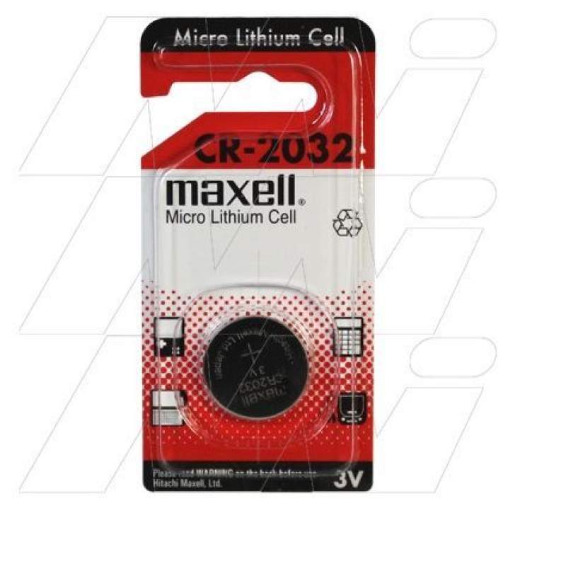 Picture of CR2032 Lithium 3v Battery,Made in Japan . Multi purpose use-Silver