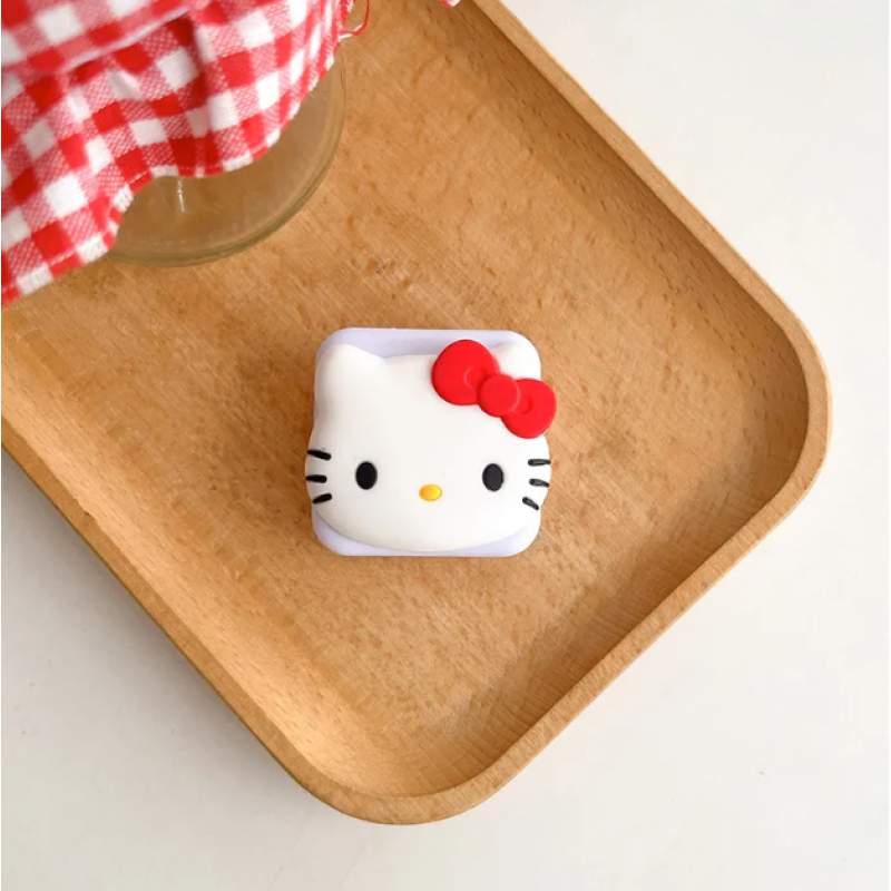 Picture of Cute Phone Holder for Hand: The Kawaii Sanrio My Melody Airbag Holder-White