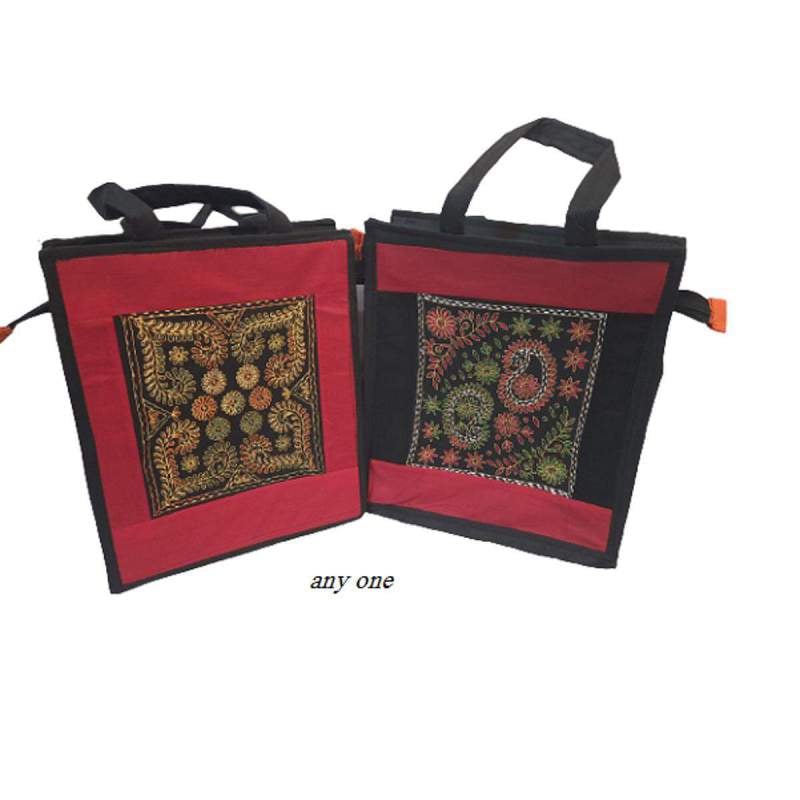Picture of Lunch carry bag for everybody-Black & Red