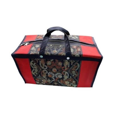 Picture of Nokshi Family size travel bag-Multicolor