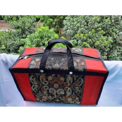 Picture of Nokshi Family size travel bag-Multicolor