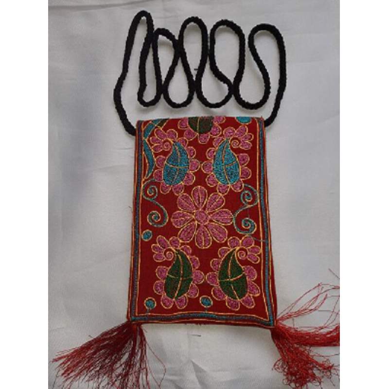 Picture of Hand made Bed sheet for bed room-Multicolor