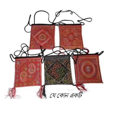 Picture of Shoulder mobile carry bag for women/student-Multicolor