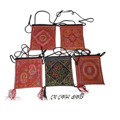 Picture of Shoulder mobile carry bag for women/student-Multicolor
