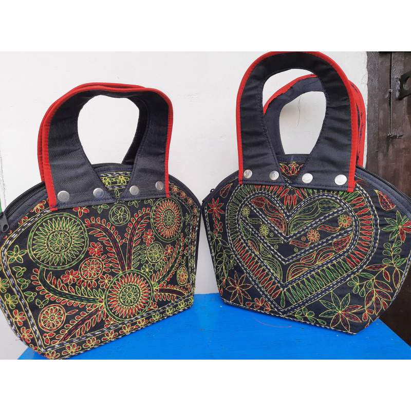 Picture of Handmade baby nokshi Katha-Multicolor