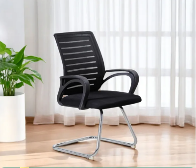 Picture of (EX-OF-103) Mid level Executive low back visitor chair with strong armrest