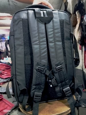 Picture of Arctic Hunter Travel Bag - Fabric Multilayer Suitcase Backpack - Expandable Business & School Style with Ergonomic Fit - Black