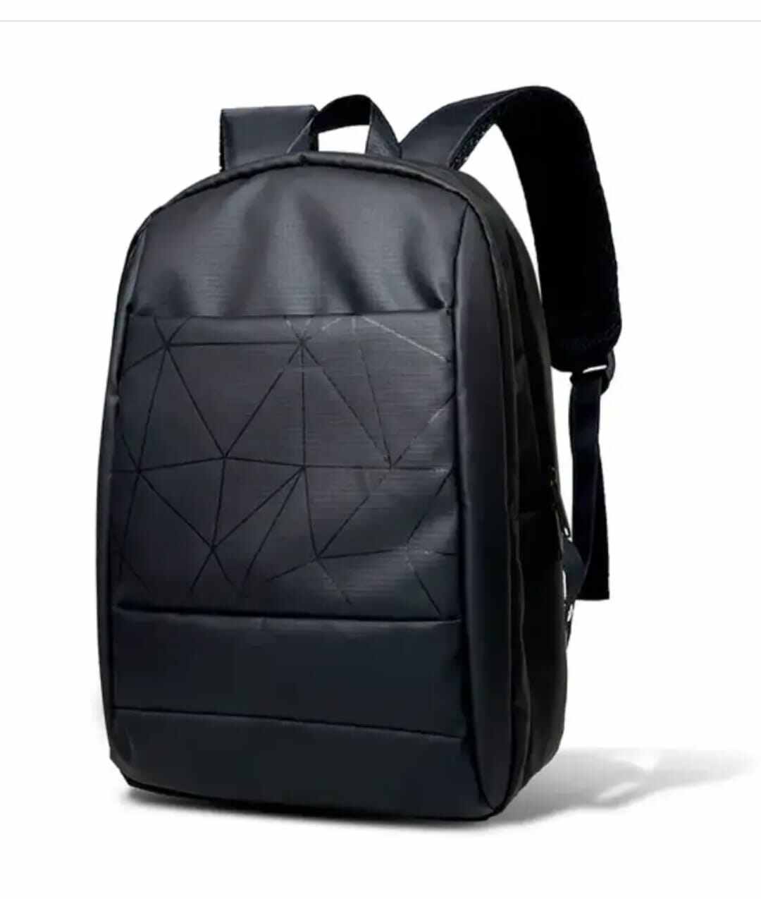 Picture of Stylish School Bag for Boys and Girls - All-Season Oxford Fabric Laptop Backpack - Multi-Compartment Travel Design with Ergonomic Fit - Black