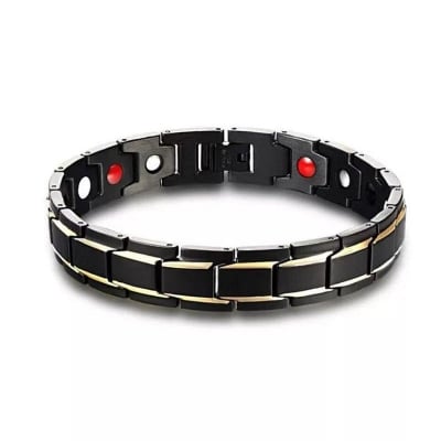 Picture of স্বাস্থ্যসেবা ওজন কমানোর চৌম্বকীয় থেরাপি _ বৈদ্যুতিক ব্রেসলেট বাতের ব্যথা থেকে মুক্তি স্বাস্থ্য শক্তি বায়ো চৌম্বকীয় পুরুষ উপহার 
