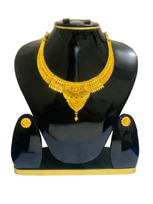 Picture of মহিলাদের জন্য গোল্ড _ চোকান হার সেট 