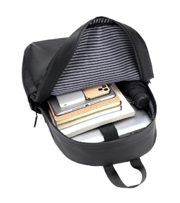 Picture of Backpack for men High Quality University College Backpack , Waterproof Laptop Bag Fashion backpack - Black