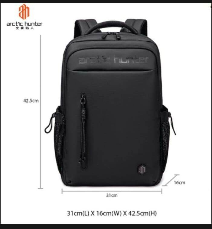 Picture of Arctic hunter Backpack For Men women - Black