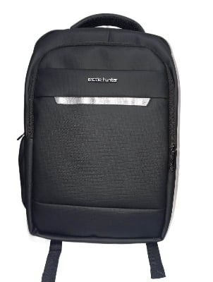 Picture of Arctic Hunter 15.6'' Laptop Backpack  Water-Resistant Slim Bag with for Office, Travel & School | Black Smart Backpack - Black