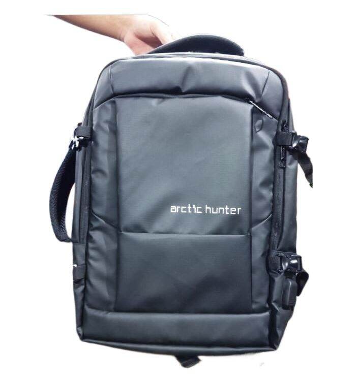 Picture of new Arctic Hunter Multilayer & Suitcase BackPack / Suitcase BackPack / Travel bacepack / Arctic Hunter Full folding Backpack , school bag, office bag Laptop bag, college bag, business backpack, new backpack - Black