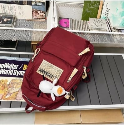 Picture of High Quality School college & University Backpack for Women , School Bags For Teenage Girls Multi Pockets Kawaii Backpack Women Cute Book Bag Mochila