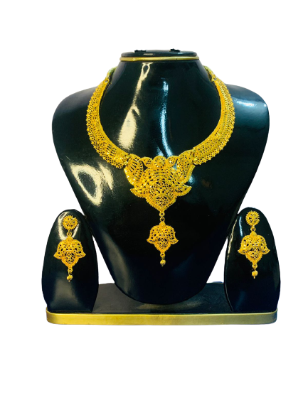 Picture of Maharashtrian ব্রাইডাল জুয়েলারী সেট ঐতিহ্যবাহী গোল্ড _ প্লেট অলঙ্কার সেট 