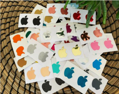 Picture of For Apple MacBook Logo Decal For Iphone 13 Logo Iphone 14 Logo PVC Sticker