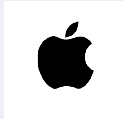 Picture of APPLE LOGO Car Sticker Cut Vinyl QUAFF Brand Material sizes 1"x1", 2"x2", 3"x3", and 4"x4"