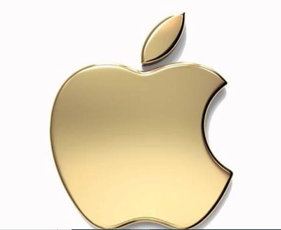 Picture of Pink iphone, Gold Apple Logo HD phone wallpaper