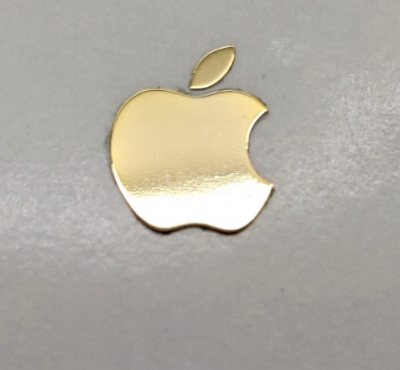 Picture of Pink iphone, Gold Apple Logo HD phone wallpaper