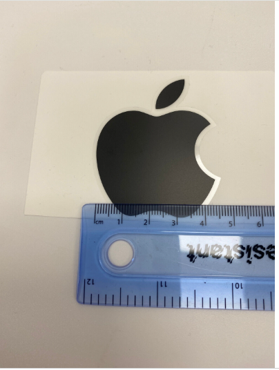 Picture of Have one to sell? Sell it yourself Apple Logo Decals Sticker Original iMac iPad MacBook Black Sticker!