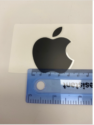 Picture of Have one to sell? Sell it yourself Apple Logo Decals Sticker Original iMac iPad MacBook Black Sticker!