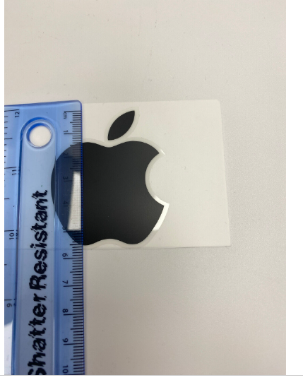 Picture of Have one to sell? Sell it yourself Apple Logo Decals Sticker Original iMac iPad MacBook Black Sticker!