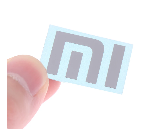 Picture of 1Pcs Zilveren Logo Label Laptop Metalen Logo Sticker Voor Xiaomi-Mi Laptop Mobiele Telefoon Tv Computer Notebook Sticker label