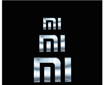 Picture of New metal sticker-MI Xiaomi logo metal sticker flat notebook computer sticker TV monitor speaker sticker
