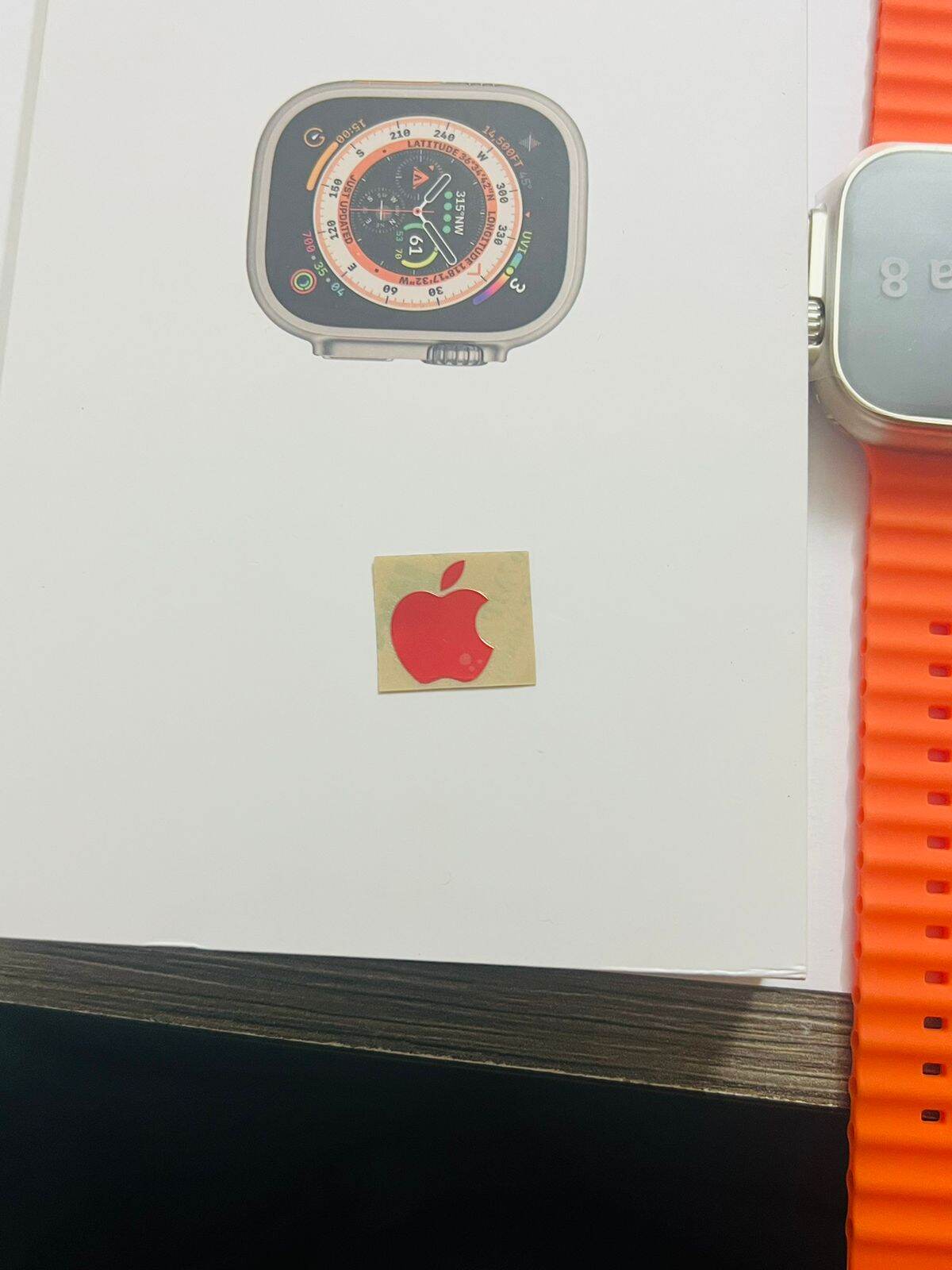 Picture of 2024 Apple logo Sticker Mac Laptop DECAL Logo Retina any phone use