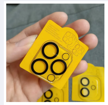 Picture of For iPhone 14 /Iphone 14 Plus/ Iphone 14 Pro/ Iphone 14 Pro Max /Iphone 13 /Iphone 13 Pro /Iphone 13 Pro Max /Iphone 12 /Iphone 12 Pro /Iphone 12 Pro Max /Iphone 11 / Iphone 11 3D Full HD Coverage Premium Quality Tempered Lens Glass Camera Protector